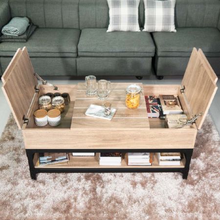 Az alsó, 120*40 cm-es panelfelületet szögletes acél lábak illesztették. A bal és jobb oldalon fekete homokfúvott vasháló található. A vasláb alján gumi védőburkolat található.